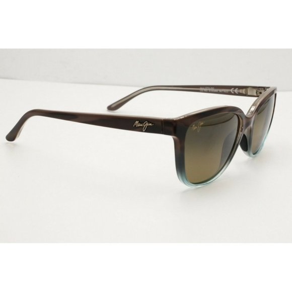Maui Jim Honi MJ 758-22B Brown Polarized Sunglasses Brown -SCRATCHED LENS - Picture 6 of 8